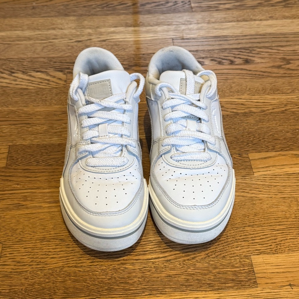 Puma sneakers, white and light grey